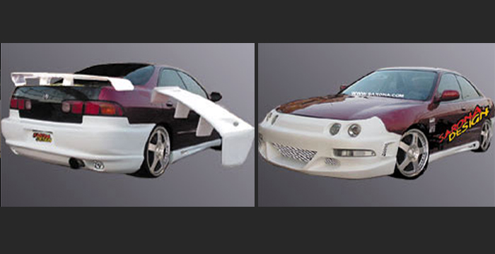 Custom Acura Integra Body Kit  Sedan (1994 - 1997) - $1250.00 (Manufacturer Sarona, Part #AC-008-KT)